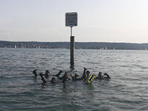 Bodensee Meersburg Wilder Mann
  ‣Wintertauchplatz geeignet für Tauchausbildung von Fortgeschrittenen

    Nutzen den Tauchplatz vorwiegend für 